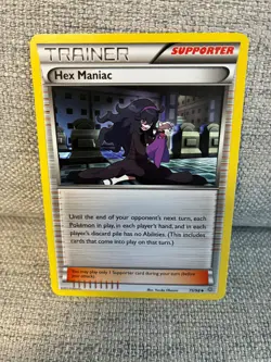 Pokemon TCG Hex Maniac 75/98 Anciant Origins (LP)2 - Image 1