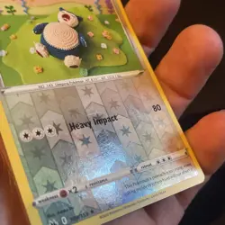 Pokemon TCG Snorlax 109/159 Reverse Holo Rare Pokemon TCG Crown Zenith - Image 3