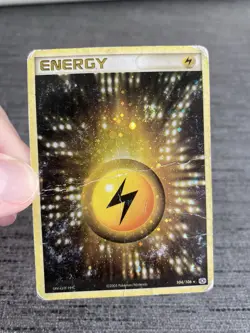 Carte Pokemon Energy Electrique 104/106 Holo Ex Emeraude Francais Occasion - Image 3