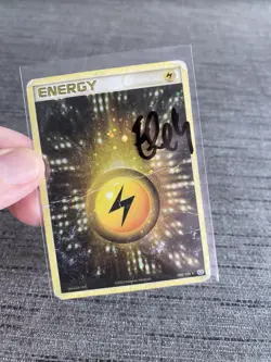 Carte Pokemon Energy Electrique 104/106 Holo Ex Emeraude Francais Occasion - Image 5