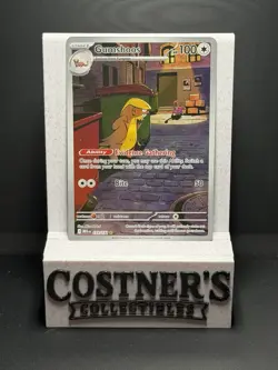 Gumshoos 153/132 Illustration Rare Pokemon Me01: Mega Evolution Holo - Image 1