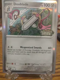 Pokemon Doublade promo 067 Perfect Order Holo stamp stamped - Image 1