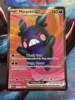 Pokemon TCG - Morpeko Ex Full Art Ultra Rare 102/084 - Pitch Black - NM - Image 1