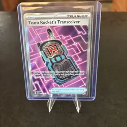 Team Rocket's Transceiver 263/217 Mega Evolution Ascended Heroes Pokemon TCG NM - Image 1