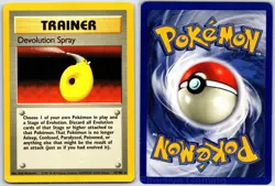 Devolution Spray 72/102 Rare Base Set Unlimited Pokemon LP Kinebuchi - Image 3