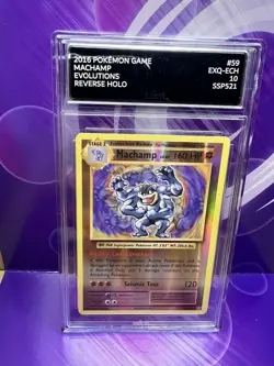Pokemon TCG Machamp Evolutions 59/108 Reverse (SSINT-10) - Image 1