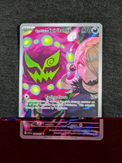 Pokemon TCG ME: Ascended Heroes Cynthia's Spiritomb Illustration Rare 244/217 NM - Image 1
