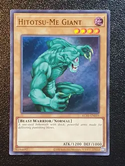 Yugioh KC01-EN019 Hitotsu-Me Giant Ultra Rare MINT - Image 1