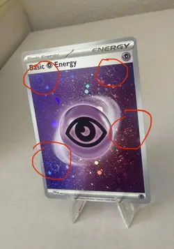 4 Swirls🌀 Basic Psychic Energy | Cosmo Holo 005 SVE | Pokemon TCG NM - Image 1
