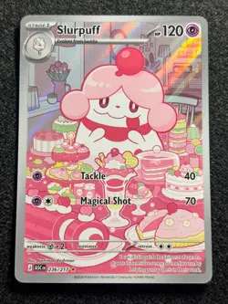 Pokemon TCG Slurpuff 236/217 Ascended Heroes Illustration Rare English NM - Image 1