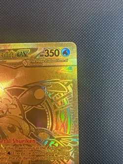 Mega Greninja ex 122/086 Me04: Chaos Rising Holo (stock# D85) - Image 4