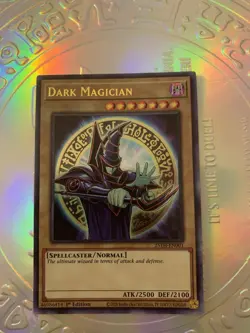 Yugioh! Dark Magician 25th-EN001 Ultra Rare 1st Edition M/NM - Image 1