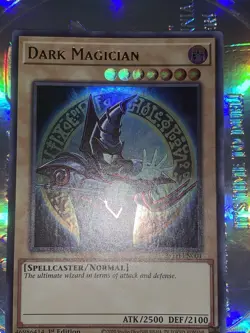 Yugioh! Dark Magician 25th-EN001 Ultra Rare 1st Edition M/NM - Image 4