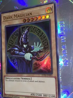 Yugioh! Dark Magician 25th-EN001 Ultra Rare 1st Edition M/NM - Image 5