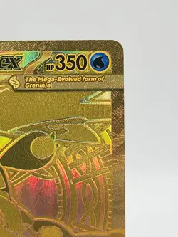 Gold Mega Greninja EX 122/086 Chaos Rising - Image 2