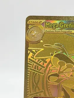 Gold Mega Greninja EX 122/086 Chaos Rising - Image 3