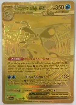 Pokemon TCG - Mega Greninja EX 122/086 - Choas Rising - Image 3