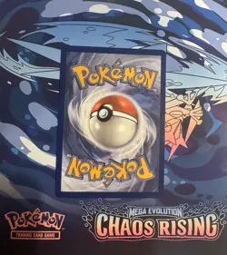 Pokemon Chaos Rising ME04: Mega Greninja ex #122/086 FULL ART HYPER RARE!! - Image 2