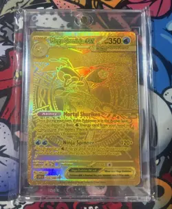 Pokemon TCG Mega Greninja ex Gold Card 122/086 English! Mint Condition! - Image 1