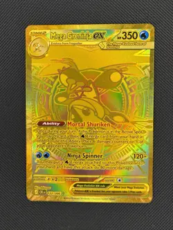 Mega Greninja ex 122/086 Me04: Chaos Rising Holo - Image 1