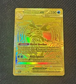 Nintendo Mega Greninja EX 122/086 CRI Secret Rare Full Art Holo HP 350 ENG - Image 1