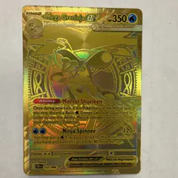 Pokemon TCG Mega Greninja EX Evolutions 122/086 Secret Rare Holo Full Art HP350 - Image 4