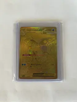Pokemon Mega Greninja ex Chaos Rising Full Art Gold Holo 122/086 - Image 1