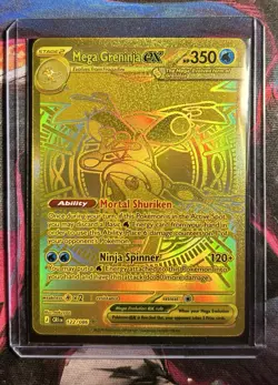 Mega Greninja ex 122/086 Me04: Chaos Rising Holo - Image 1