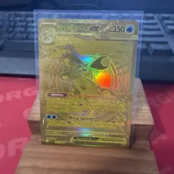 2026 Pokemon TCG Mega Chaos Rising Greninja EX 122/086 Gold Holo Hyper Rare - Image 1