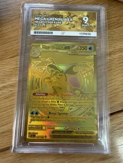 Pokemon TCG Mega Greninja EX 122/086 Chaos Rising Ace 9 - Image 1