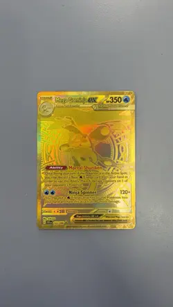 Pokemon TCG Mega Greninja EX 122/086 Chaos Rising Secret Rare Full Art Holo EN - Image 1