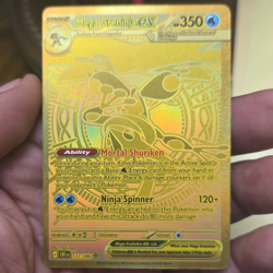 Nintendo Pokemon TCG Mega Greninja EX 122/086 CR1en Gold Full Art Holo 350HP - Image 1