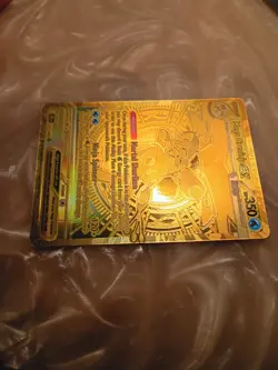 POKEMON TCG MEGA GRENINJA EX 122/086 GOLD HYPER RARE CHAOS RISING NM.... Perfect - Image 3