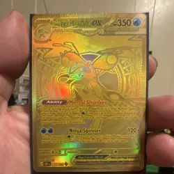 Mega Greninja ex 122/086 Me04: Chaos Rising Holo - Image 1