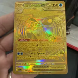 Mega Greninja ex 122/086 Me04: Chaos Rising Holo - Image 1