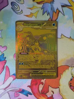 Mega greninja ex Pokemon TCG 122/086 Hyper rare Chaos Rising NM Pack Fresh rare - Image 1