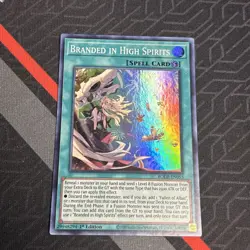 Yugioh! Branded in High Spirits - BODE-EN055 - Super Rare - 1st Edition - Image 2