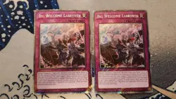YuGiOh! 2x Big Welcome Labrynth (Platinum Secret Rare) RA04-EN104 NM - Image 1