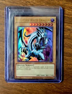Konami Blue-Eyes White Dragon LCKC-EN001 Ultra Rare Holo Unlimited EN 2020 - Image 1