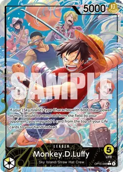 Foil - Monkey.D.Luffy (OP15-098) (Alternate Art) - EB04 / NM / English One Piece - Image 1