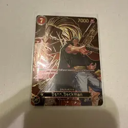 One Piece TCG Benn Beckman Alt Art OP09-009 SP OP13 English - Image 1
