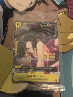 One Piece TCG Boa Hancock- P-115 OP15 Release Event Winner Promo SEALED - Image 1