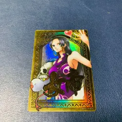 One Piece AR Carddass Formation 02 KR Boa Hancock Gold Rare Japanese Bandai - Image 2