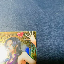 One Piece AR Carddass Formation 02 KR Boa Hancock Gold Rare Japanese Bandai - Image 4