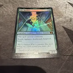Hit-Monkey 723 MTG MSC Commander: Marvel Super Heroes Foil NM - Image 1