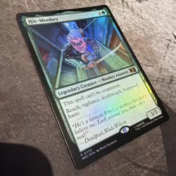 Hit-Monkey 723 MTG MSC Commander: Marvel Super Heroes Foil NM - Image 3