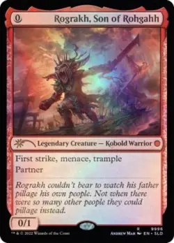 MTG English Rograkh, Son of Rohgahh NM Normal Secret Lair - Image 1