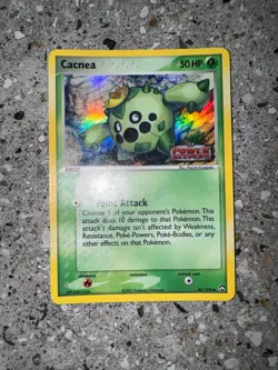 Pokemon TCG Cards Cacnea 46/108 Power Keepers Reverse Holo LP - Image 3