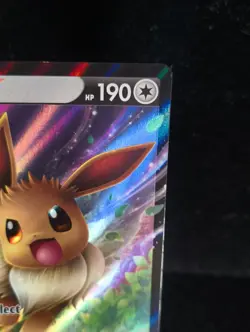 Pokemon TCG SWSH065 Eevee v Black Star Promo Holo Card - Image 3