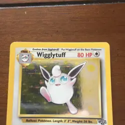Pokemon TCG Wigglytuff Holo Rare Card 16/64 - Image 2